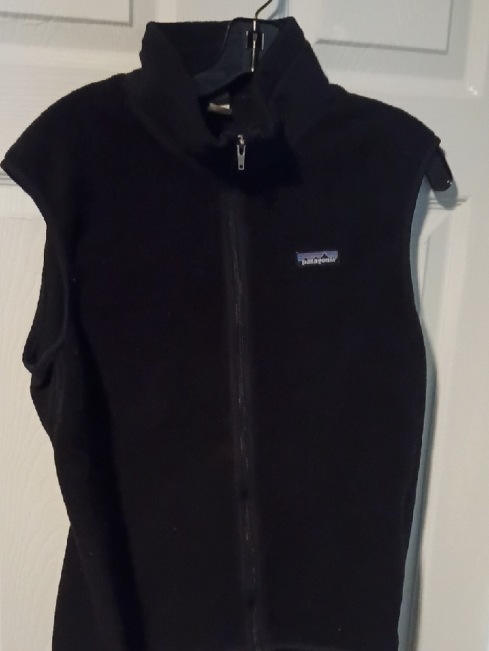 Patagonia Black Kids Fleece Vest with Zip